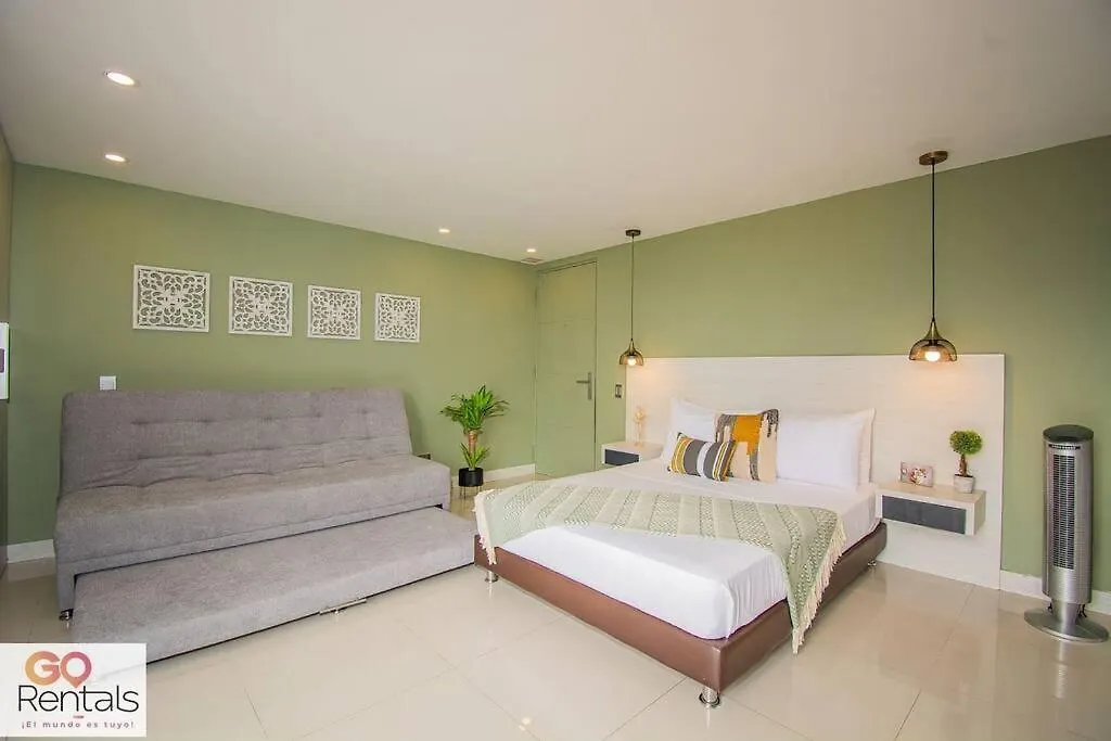 Cozy Studio In Poblado, Parking, No Fee 1107 Medellin Apartment